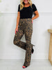 Judy Blue Leveled Up Leopard Bootcut Jeans