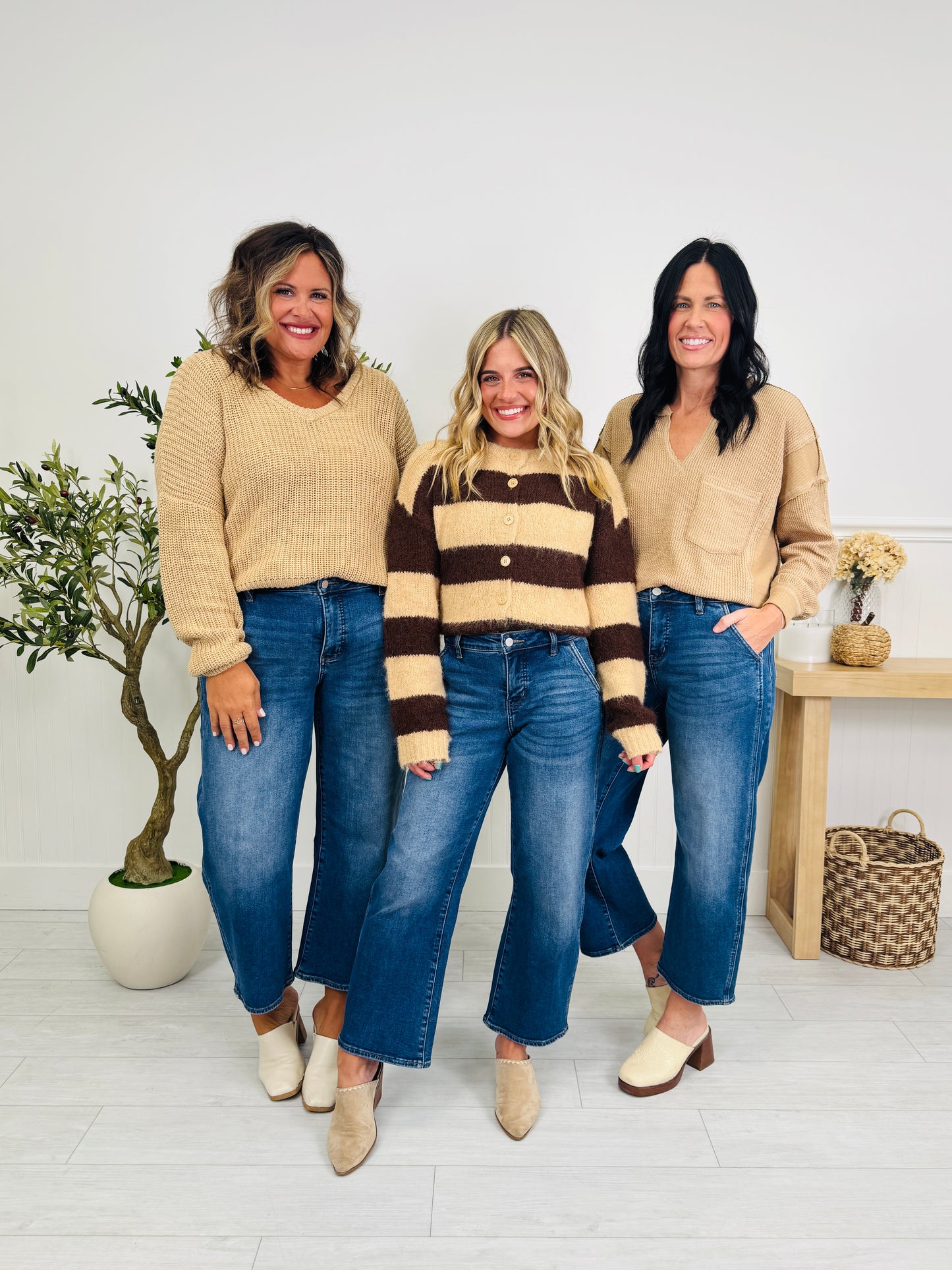 Style In Session Tummy Control Slim Barrel Jeans