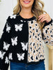 All Mixed Up Sweater in Black Multi