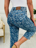 Judy Blue Daisy Daze Cropped Wide Leg Jeans