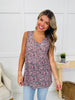 Floral Party Tank Top