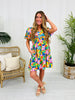 Tropical Twirl Dress