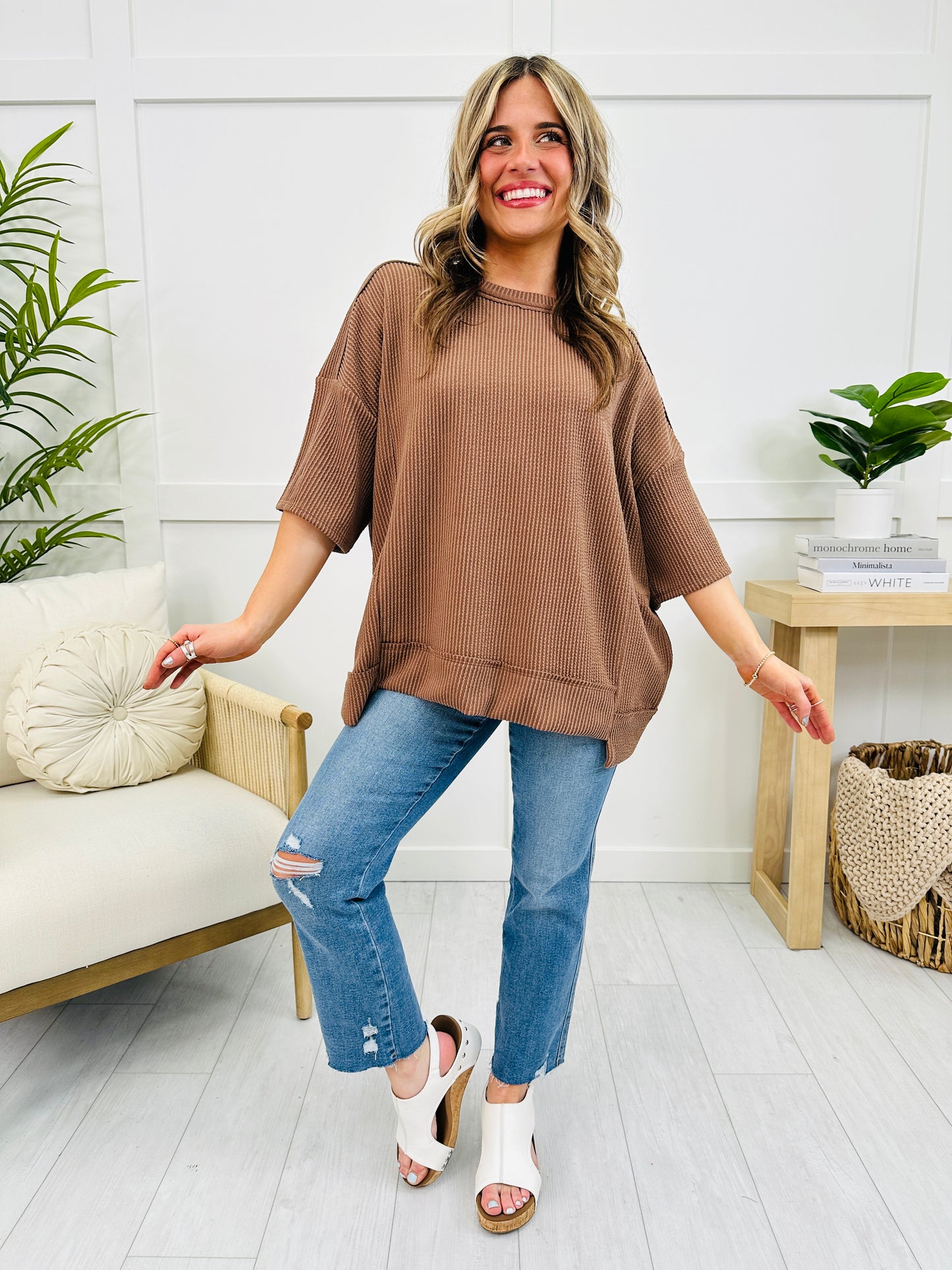 REG/CURVY Easy Living Pullover- Multiple Colors!