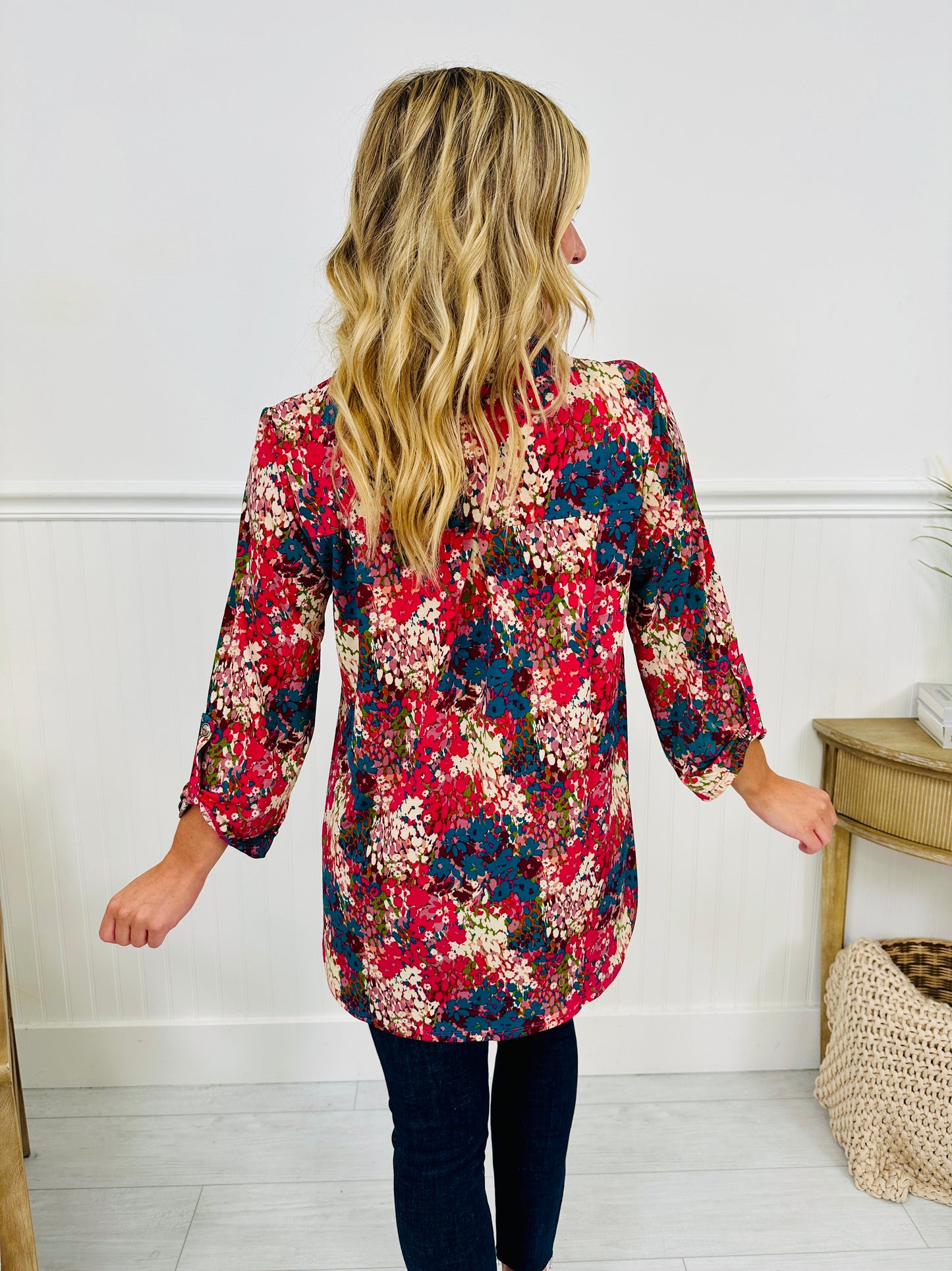 Fall Into You Top in Wine