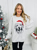 Jolly Golden Retriever Graphic Crewneck Sweatshirt