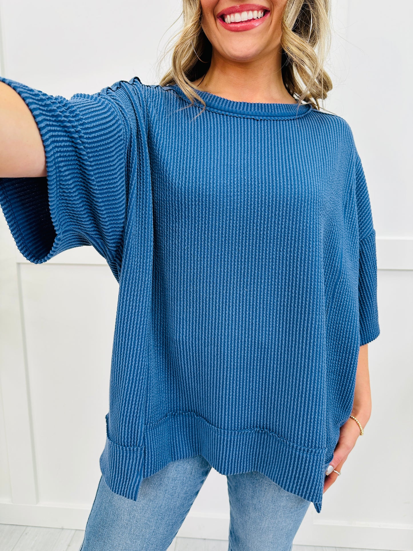 REG/CURVY Easy Living Pullover- Multiple Colors!