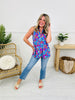 Sunny Days Tank Top in Miami Beach Print