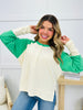 REG/CURVY Colorblock Casual Sweater