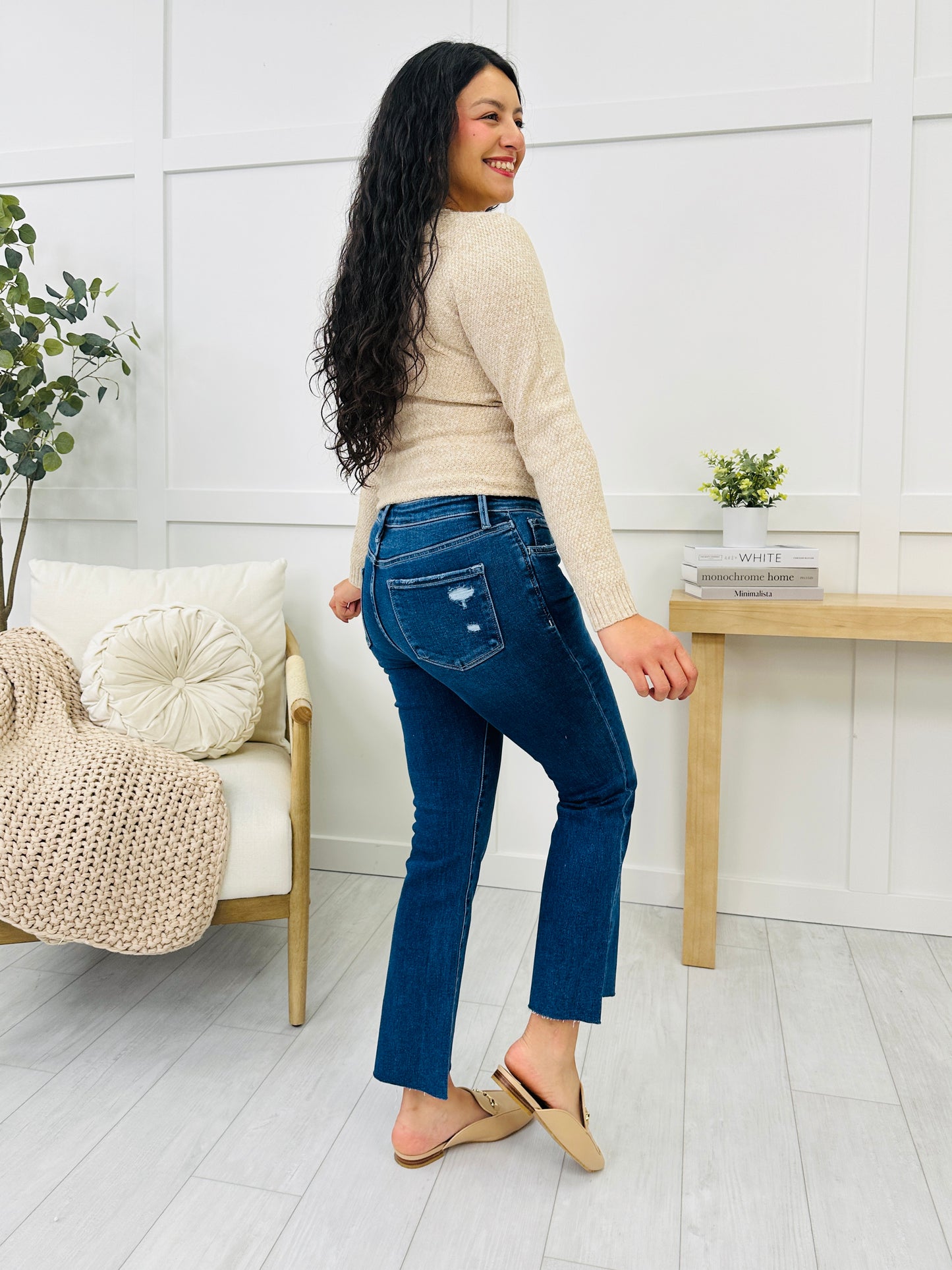 Lovervet High Steppin' Bootcut Jeans in Reg/Curvy