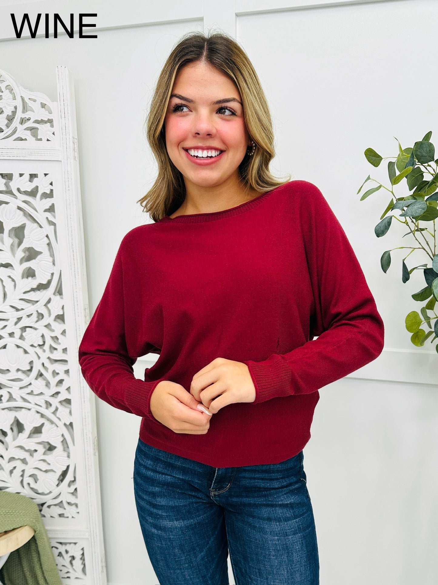 All Cozied Up Sweater- Multiple Colors!