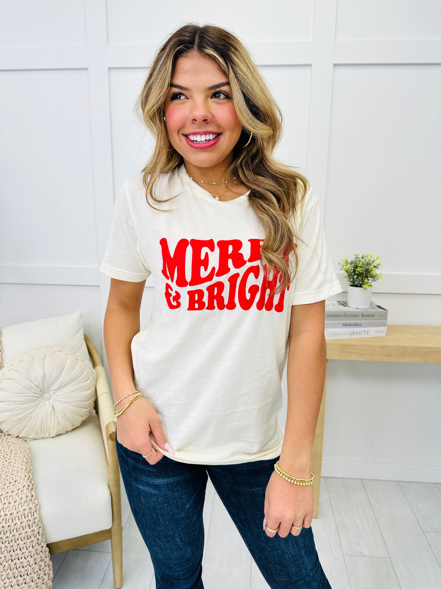 Stay Merry And Bright Graphic Tee