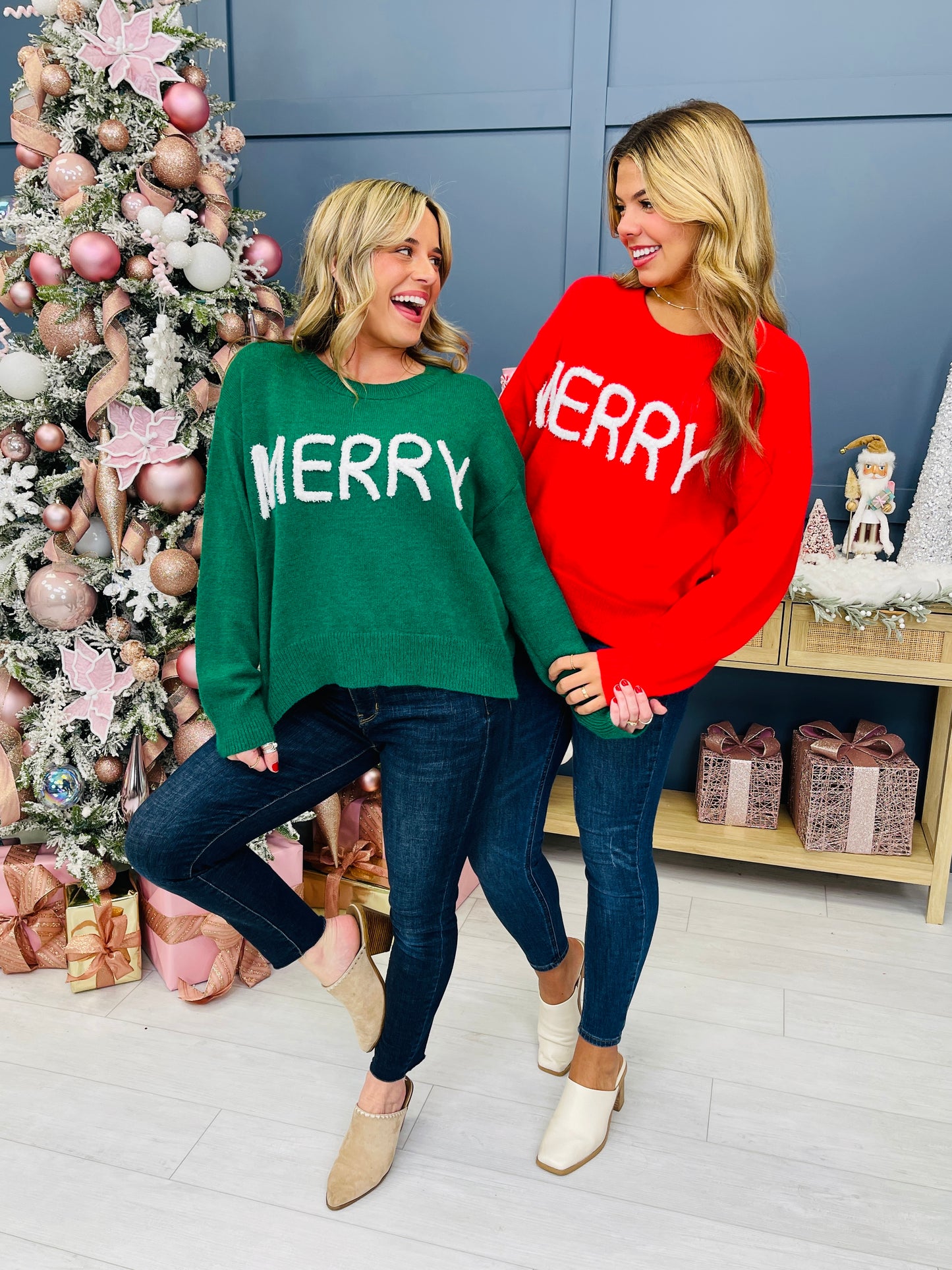 Merry As Can Be Sweater- Multiple Colors!