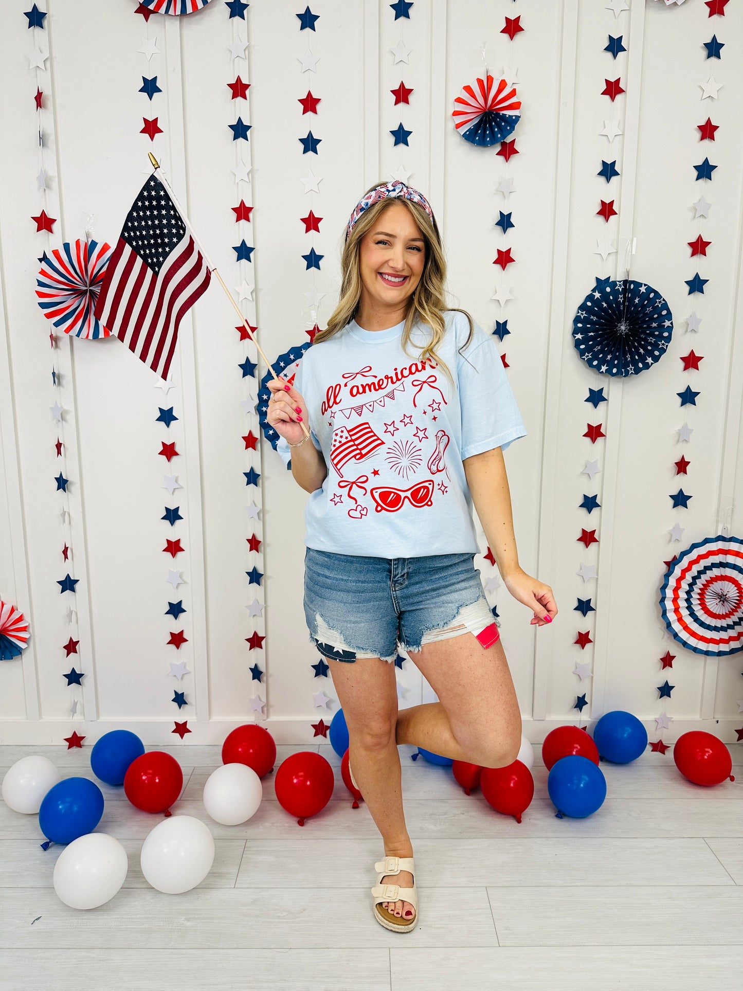All American Graphic Tee
