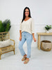 Crush On The Cuff Tummy Control Mom Jeans