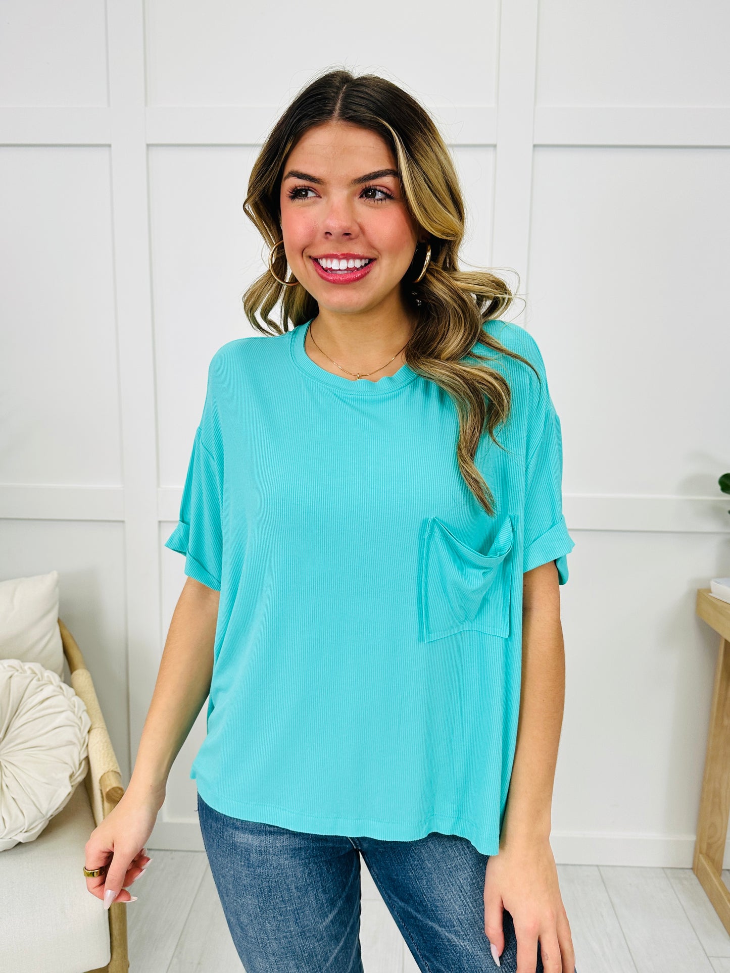 DOORBUSTER! Hues of Joy Top- Multiple Colors!