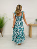Forever in Florals Maxi Dress in Palm Beach Print