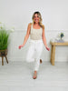 Judy Blue Perfect Match White Double Cuff Boyfriend Jeans in Reg/Curvy