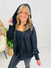 REG/CURVY MOCO Exclusive Super Scuba Zip Up Sweatshirt