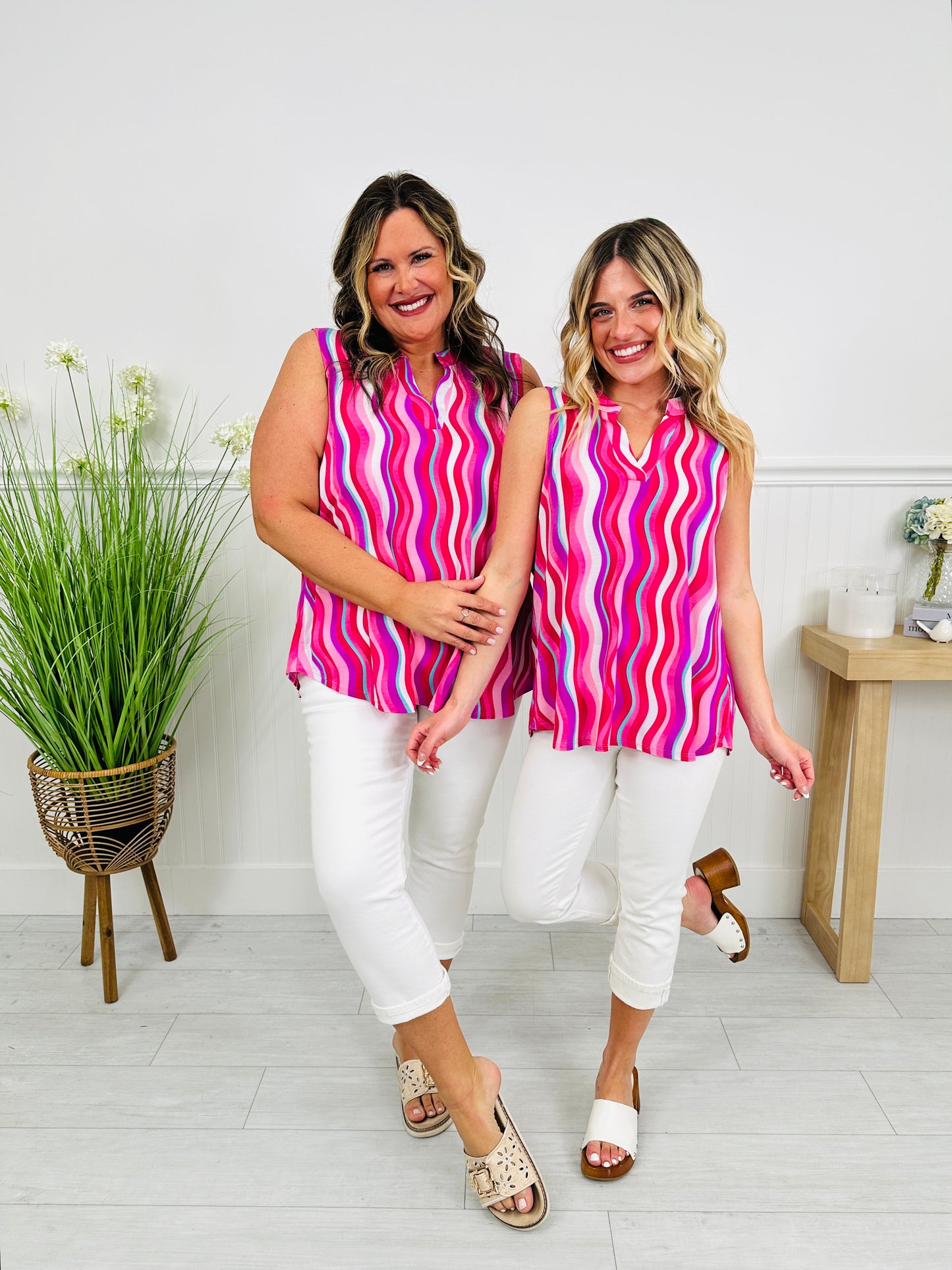 Sunshine Energy Top in San Diego Print