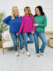 DOORBUSTER! Soft Focus Long Sleeve Top- Multiple Colors!