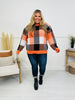 Pumpkin Patch Plaid Sweater