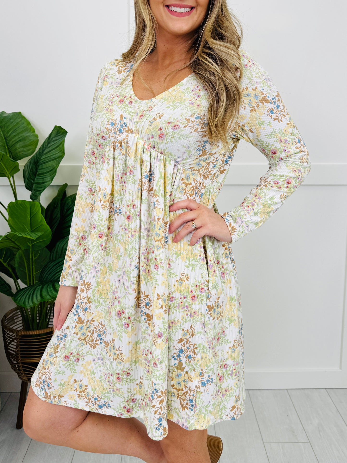 Whispering Meadow Dress in Ivory
