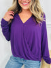 Wrapped in Style Long Sleeve Top- Multiple Colors!