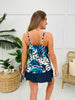 The Ashley Tankini Swim Top in Safari