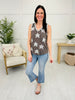 Catch A Falling Star Tank Top In Charcoal