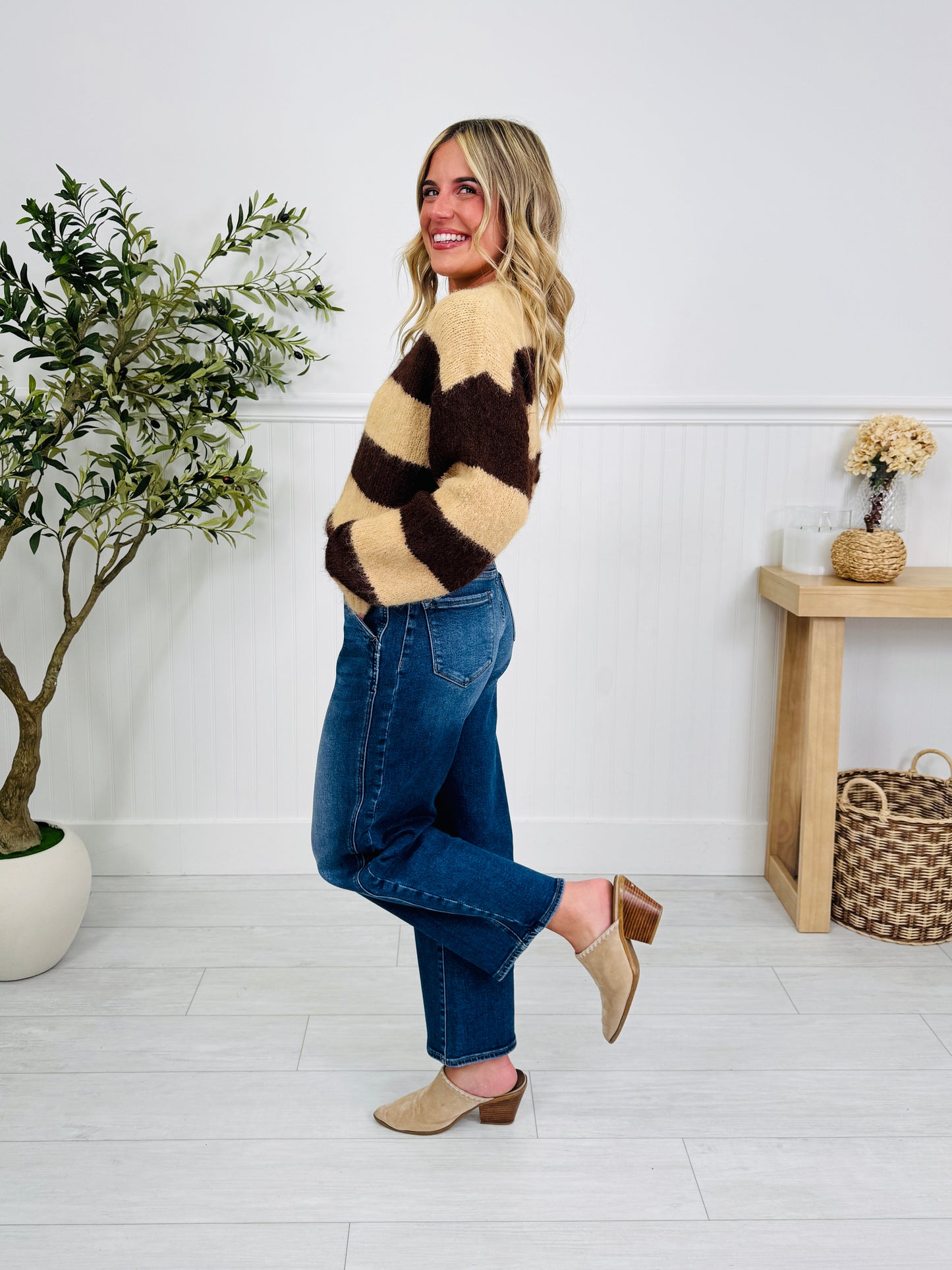 Style In Session Tummy Control Slim Barrel Jeans
