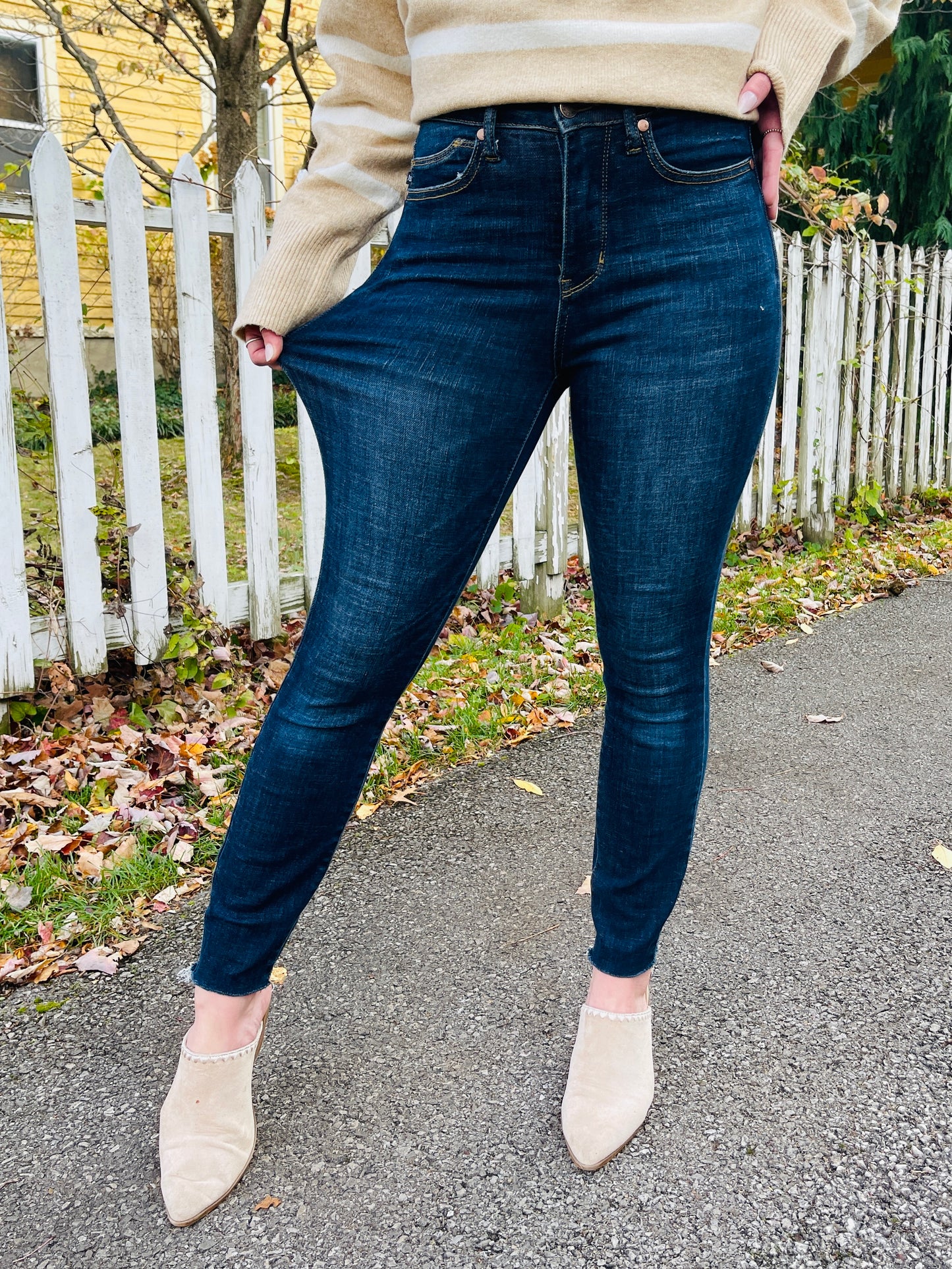 Judy Blue The Trifecta Tummy Control And Butt Lifting Skinny Jeans in REG/CURVY