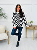 Winning Streak Sweater in Black Combo