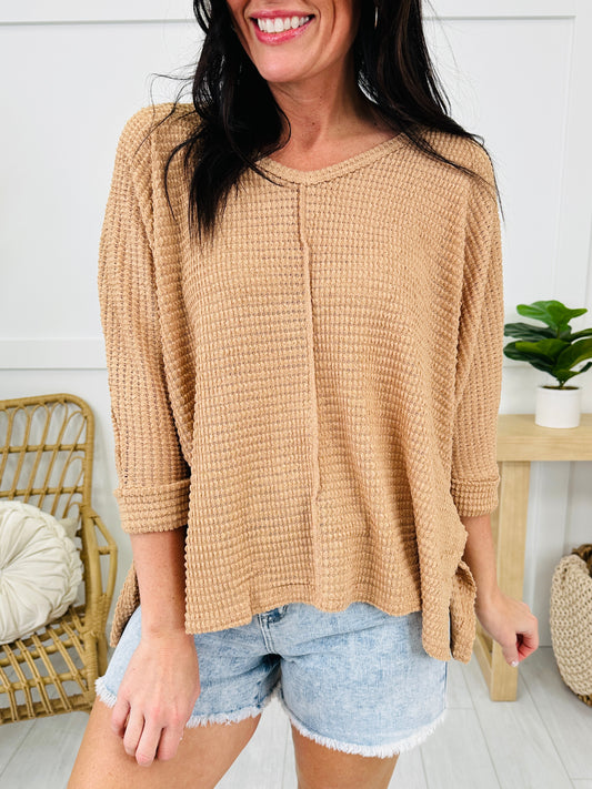 DOORBUSTER! Comfortable Edge Top- Multiple Colors!