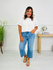 Triple The Fun Tummy Control Cropped Wide Leg Jeans in Three Inseams