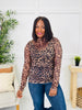 Sheer Savage Top In Mocha