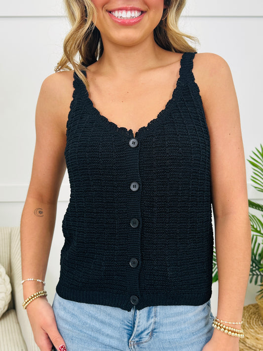 Delicate Drift Tank Top- Multiple Colors!