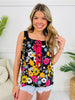 Floral Glow Tank Top