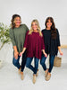 Easy On Repeat Top In Multiple Colors
