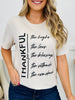 Thankful For Graphic Tee - Multiple Colors!
