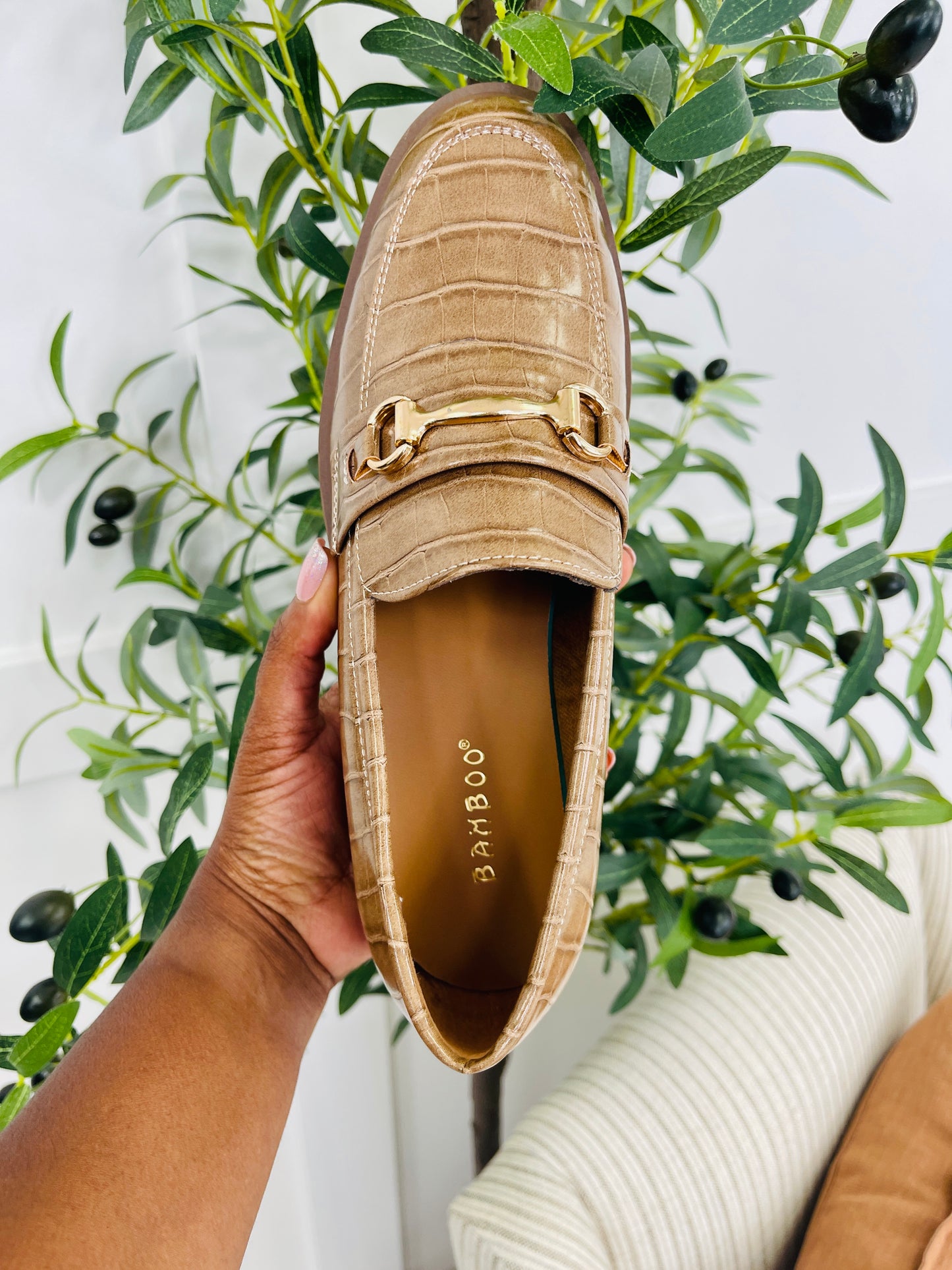 Sole Mate Loafers In Taupe