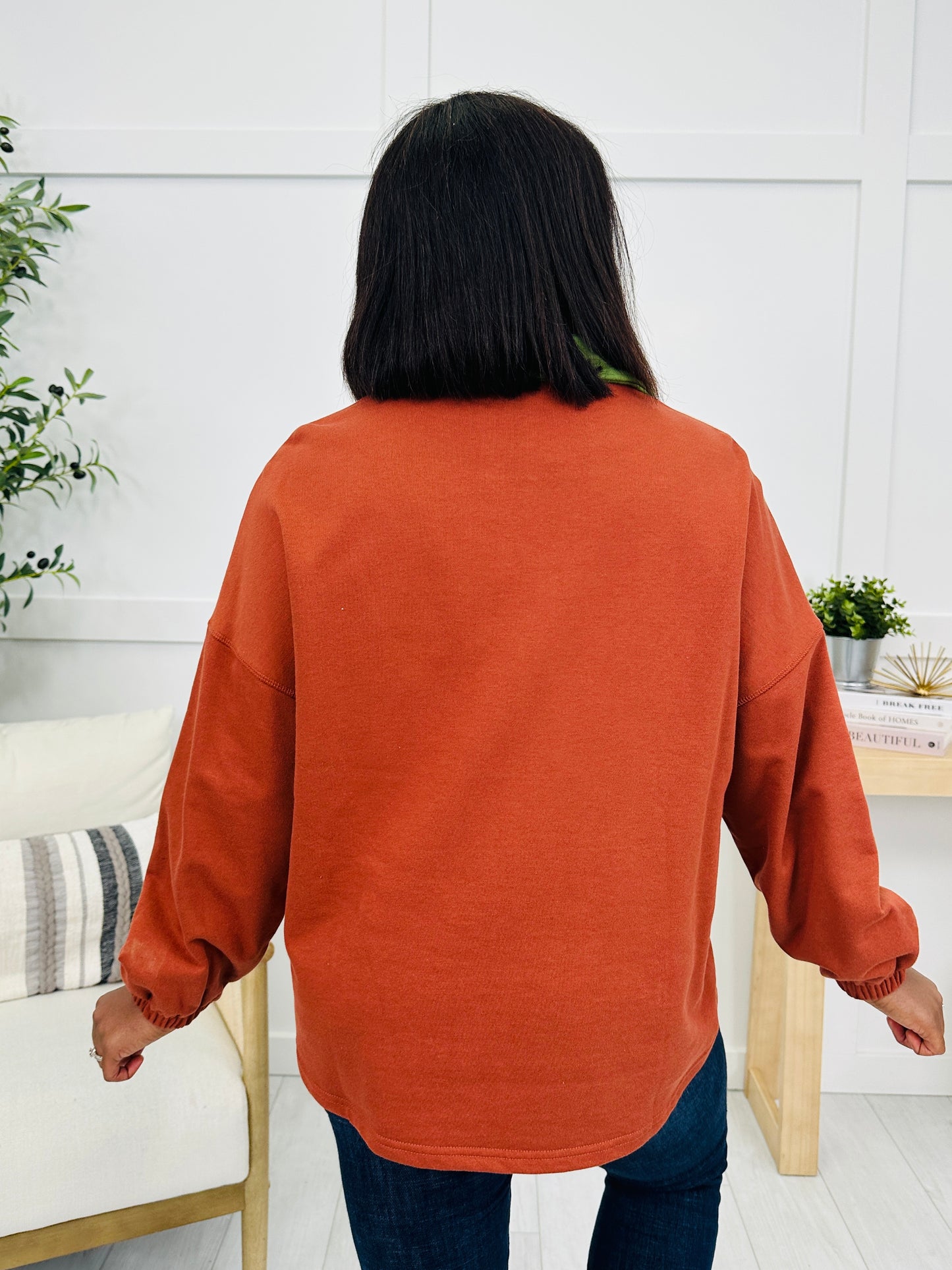 The Way Back Home Jacket in Rust