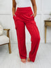 Pocket Full of Plans Pants In Red