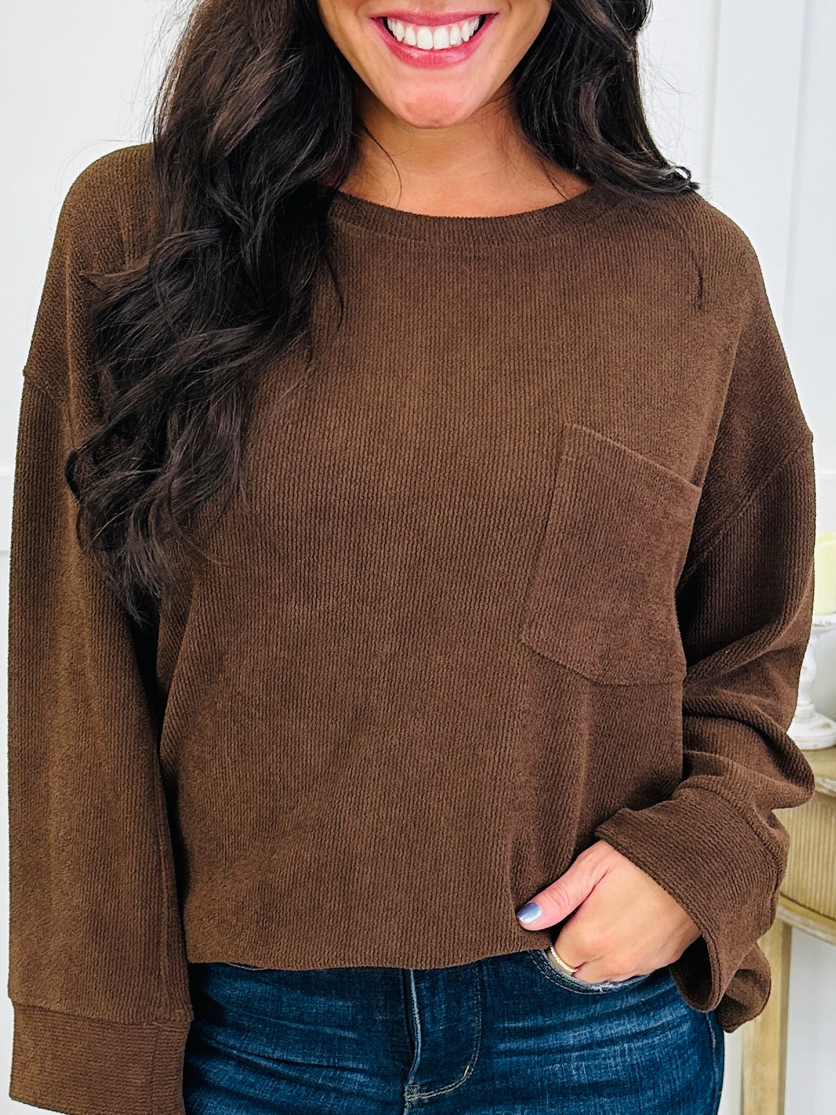 Weekend Cozy Top In Multiple colors