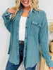 Layering Essential Shacket In Multiple Colors