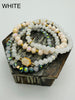 Stretchy Beaded Bracelet Set- Multiple Colors!