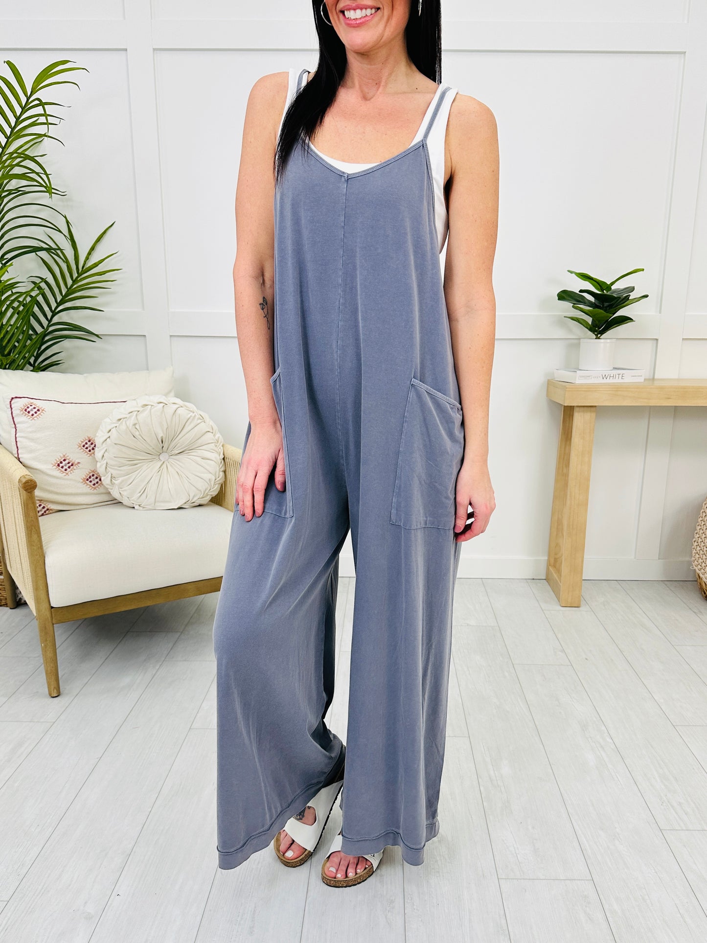 All In One Wonder Jumpsuit- Multiple Colors!