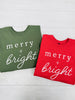 Merry + Bright Graphic Tee-Multiple Colors!