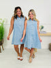 Denim Destination Shift Dress
