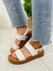 Step Right Up Sandals in White