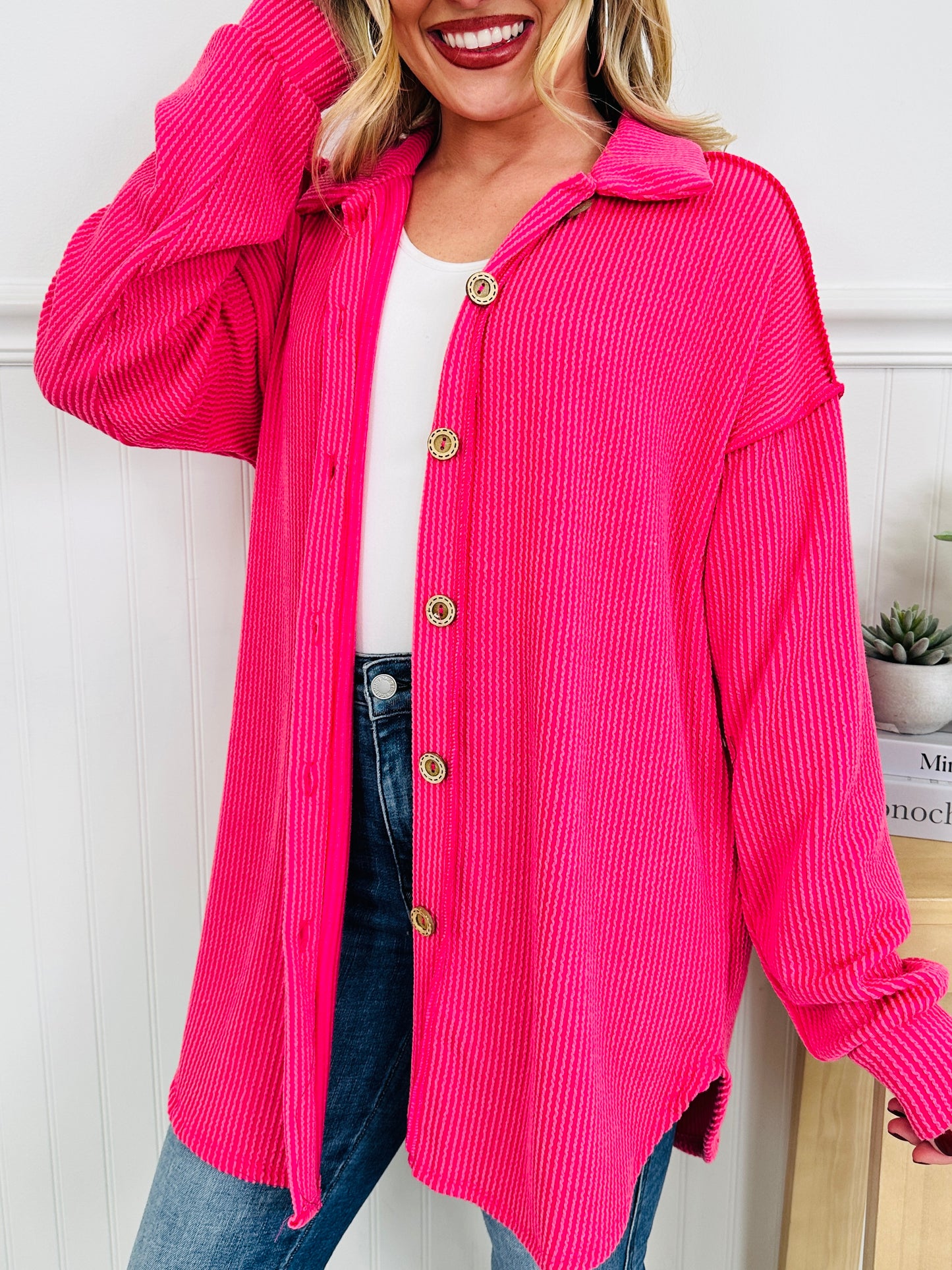 Color Crush Shacket in Multiple Colors